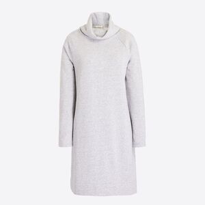 J. Crew Funnelneck Gray Sweatshirt Dress Small